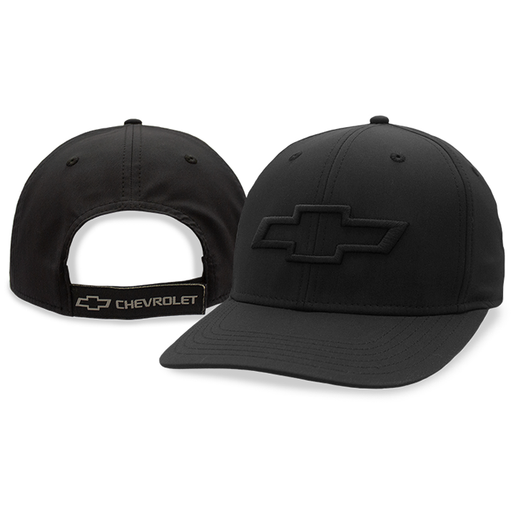 Chevrolet "Blacked Out Bowtie" Adjustable Hat