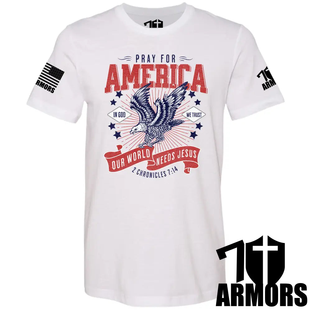 AMERICA NEEDS JESUS T-SHIRT
