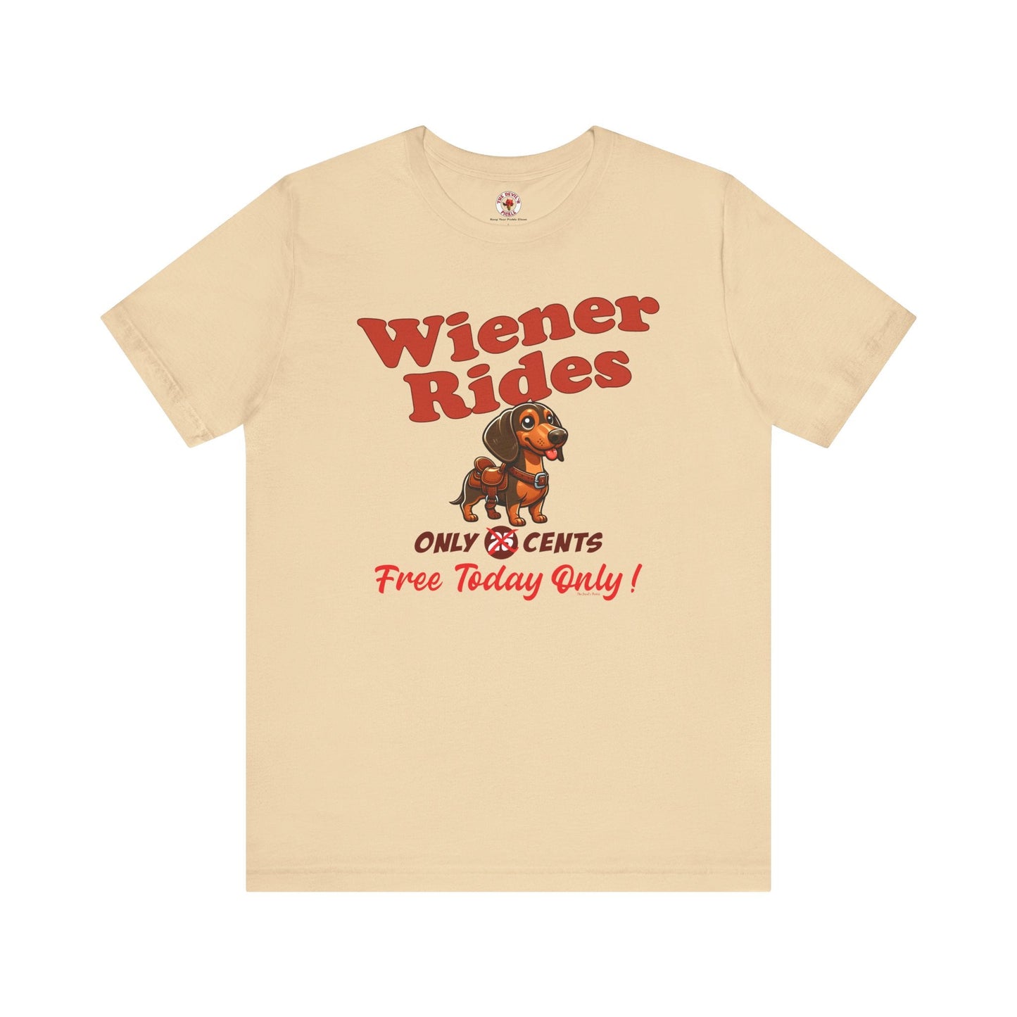 Free Wiener Rides T-Shirt