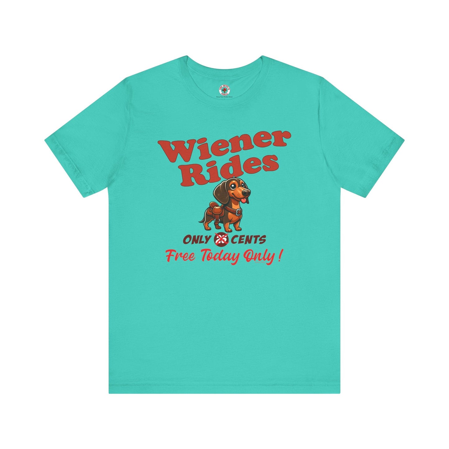Free Wiener Rides T-Shirt