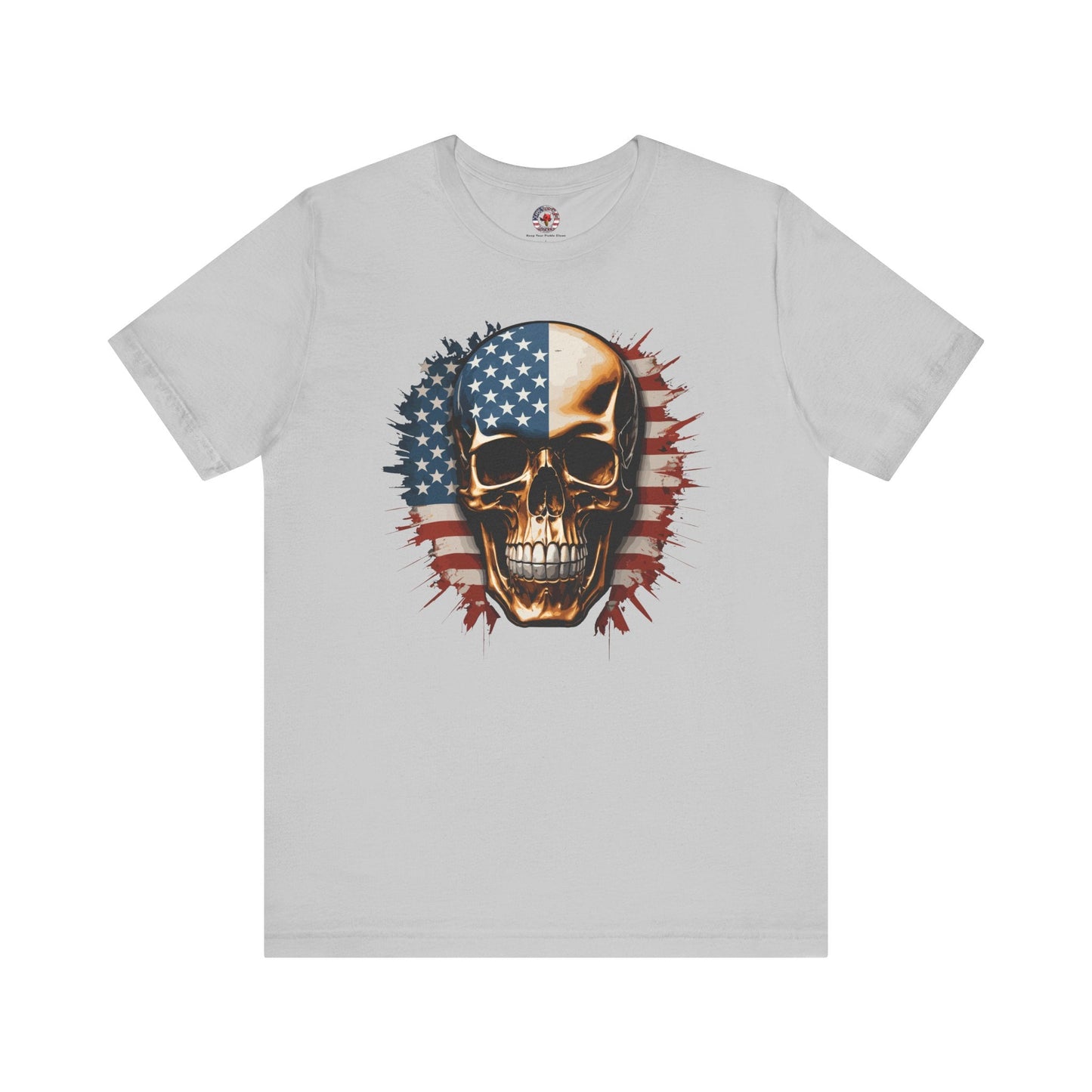 American Flag Skull T-Shirt