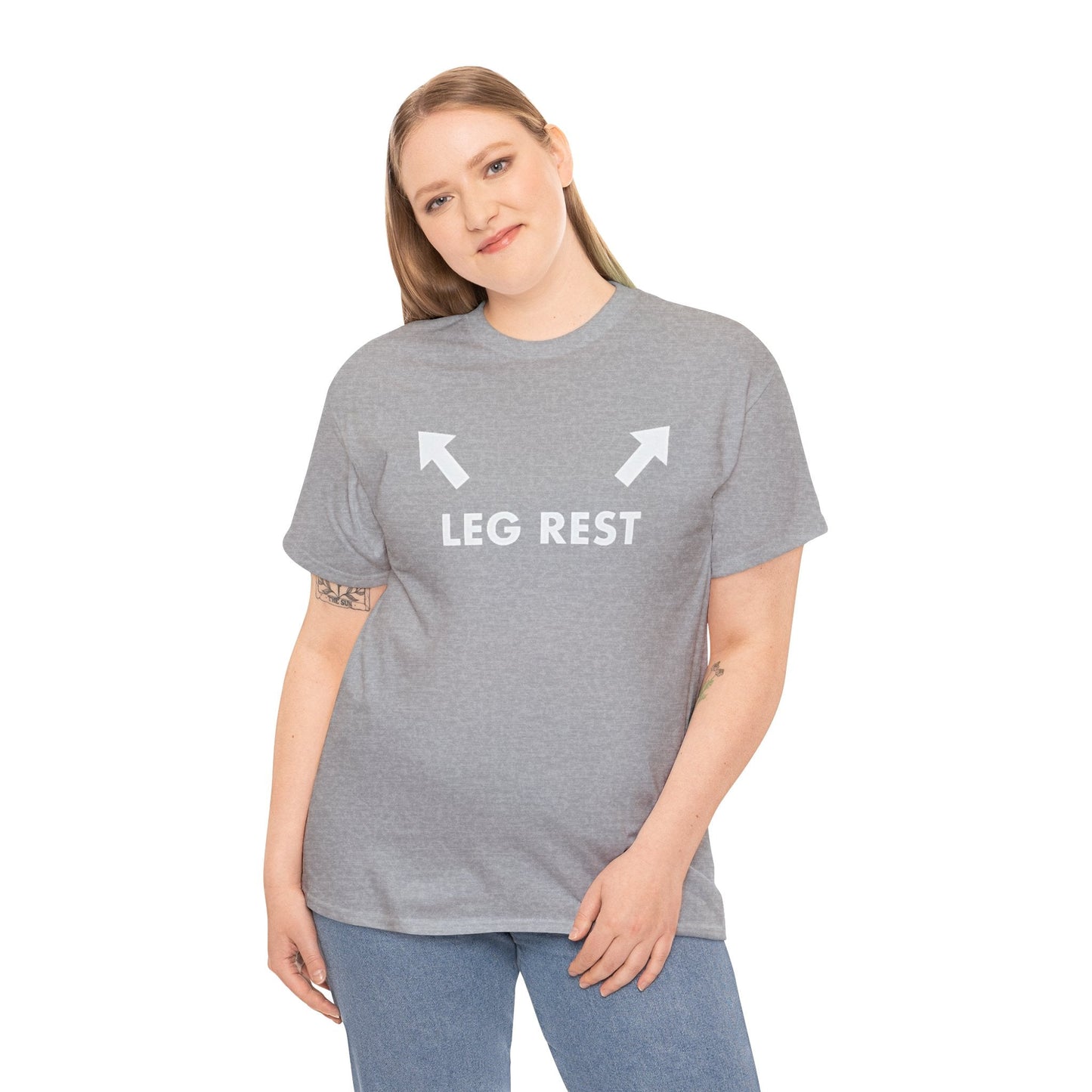 Leg Rest Funny Shirt – Hilarious Meme T-Shirt for Humor Lovers