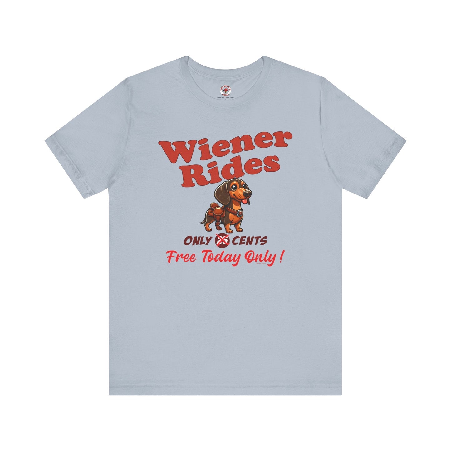 Free Wiener Rides T-Shirt
