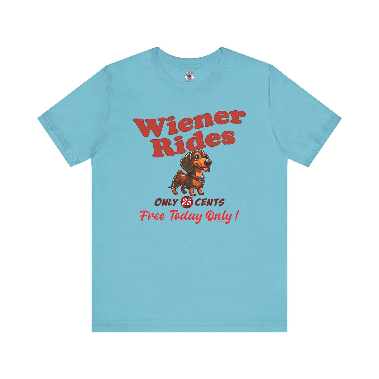 Free Wiener Rides T-Shirt