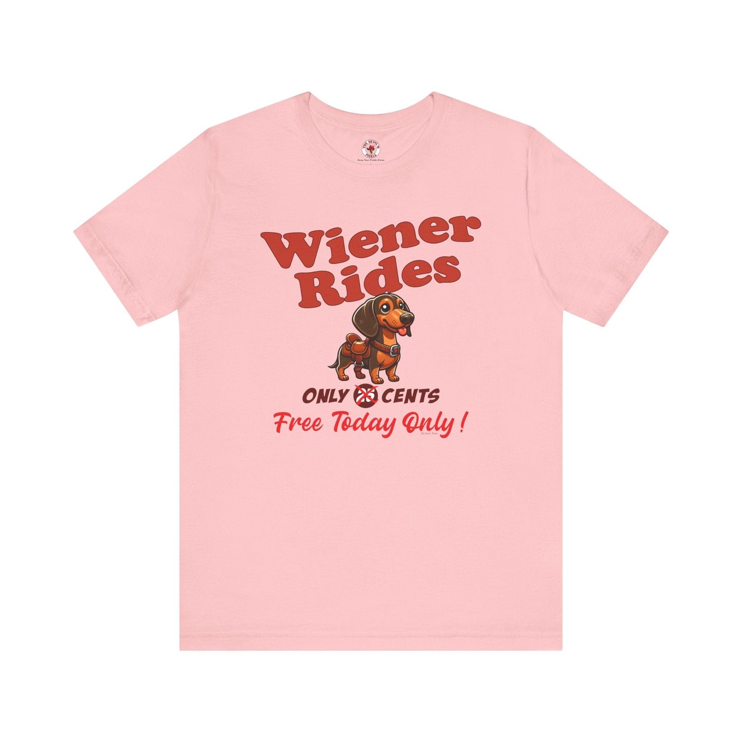 Free Wiener Rides T-Shirt