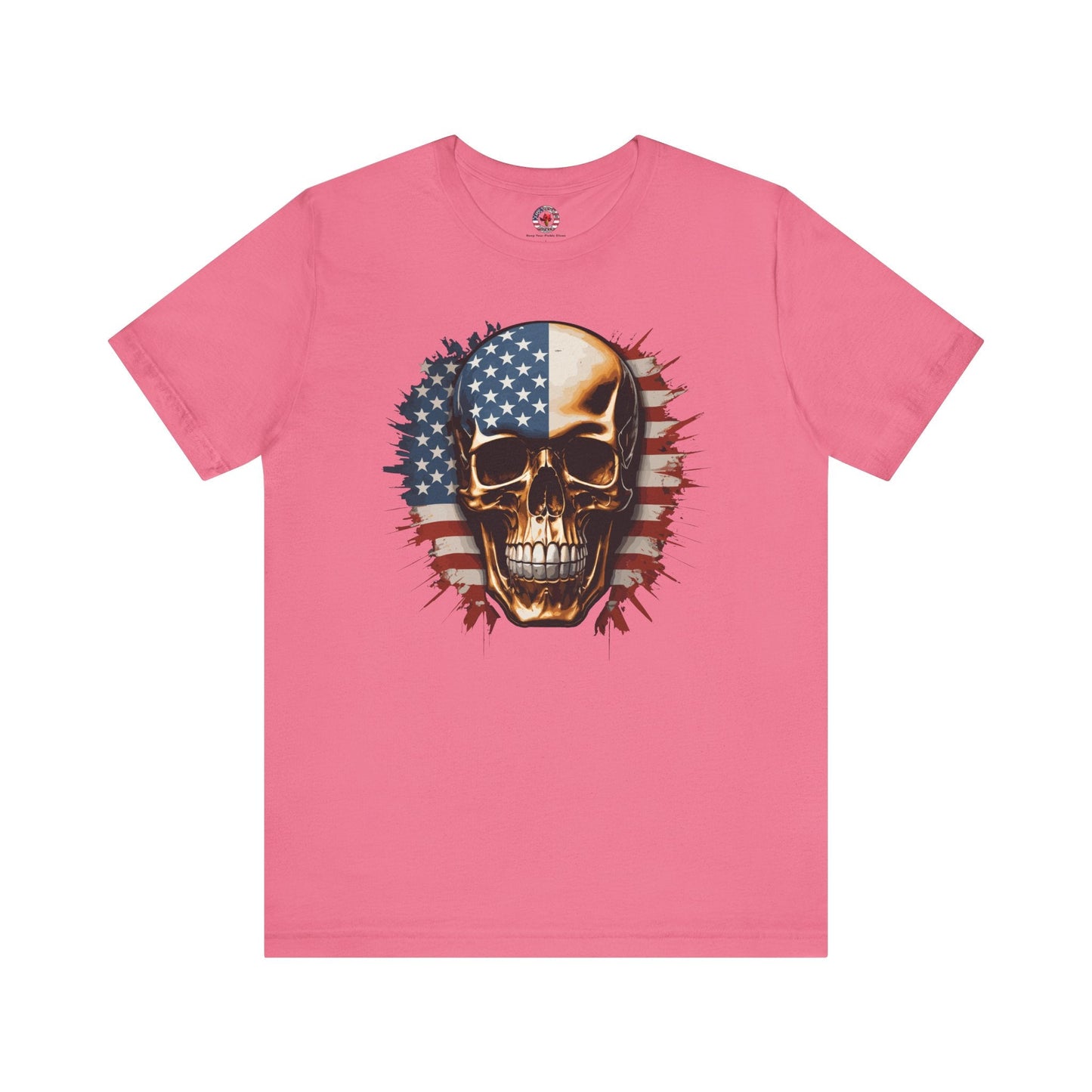 American Flag Skull T-Shirt