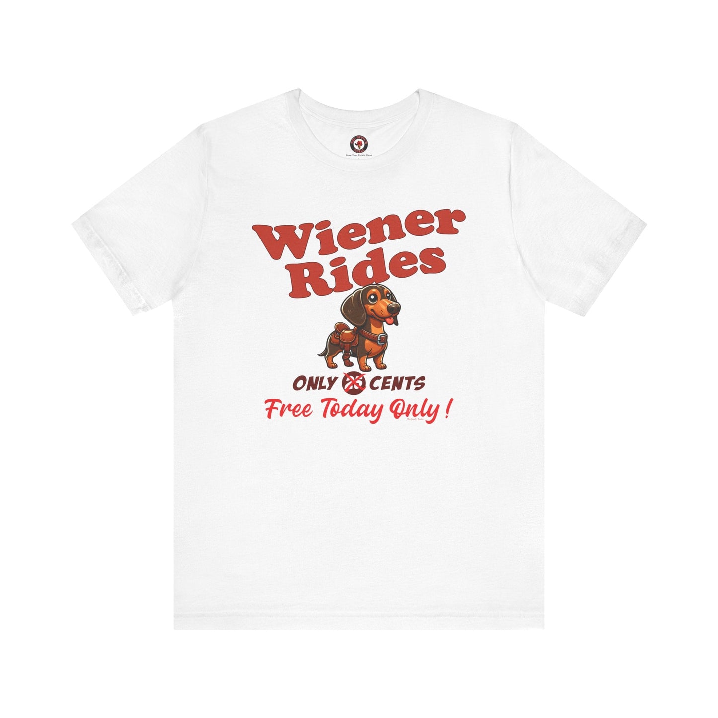 Free Wiener Rides T-Shirt