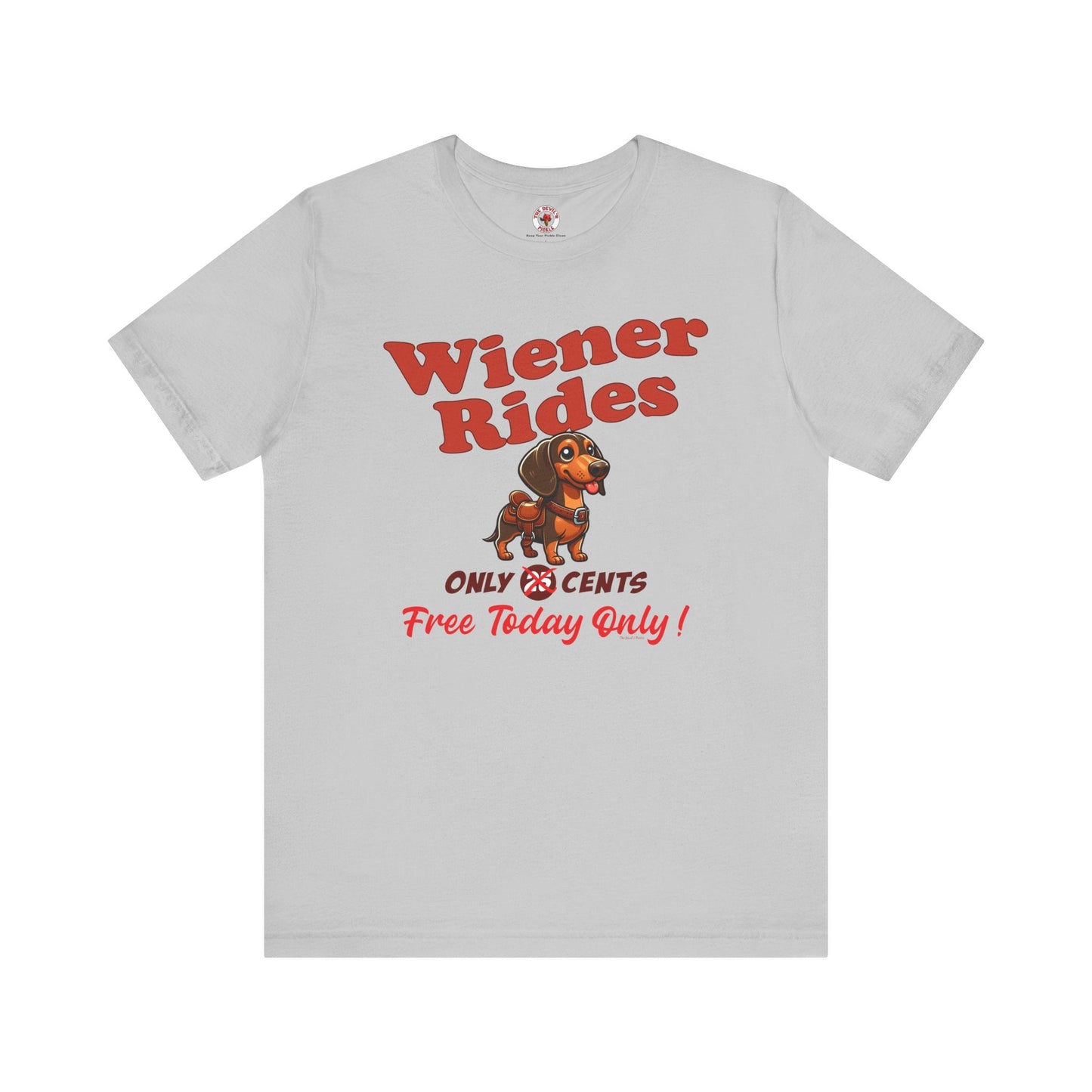 Free Wiener Rides T-Shirt