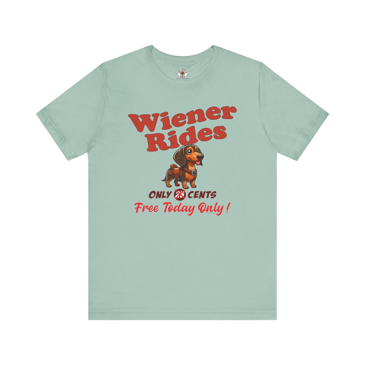 Free Wiener Rides T-Shirt
