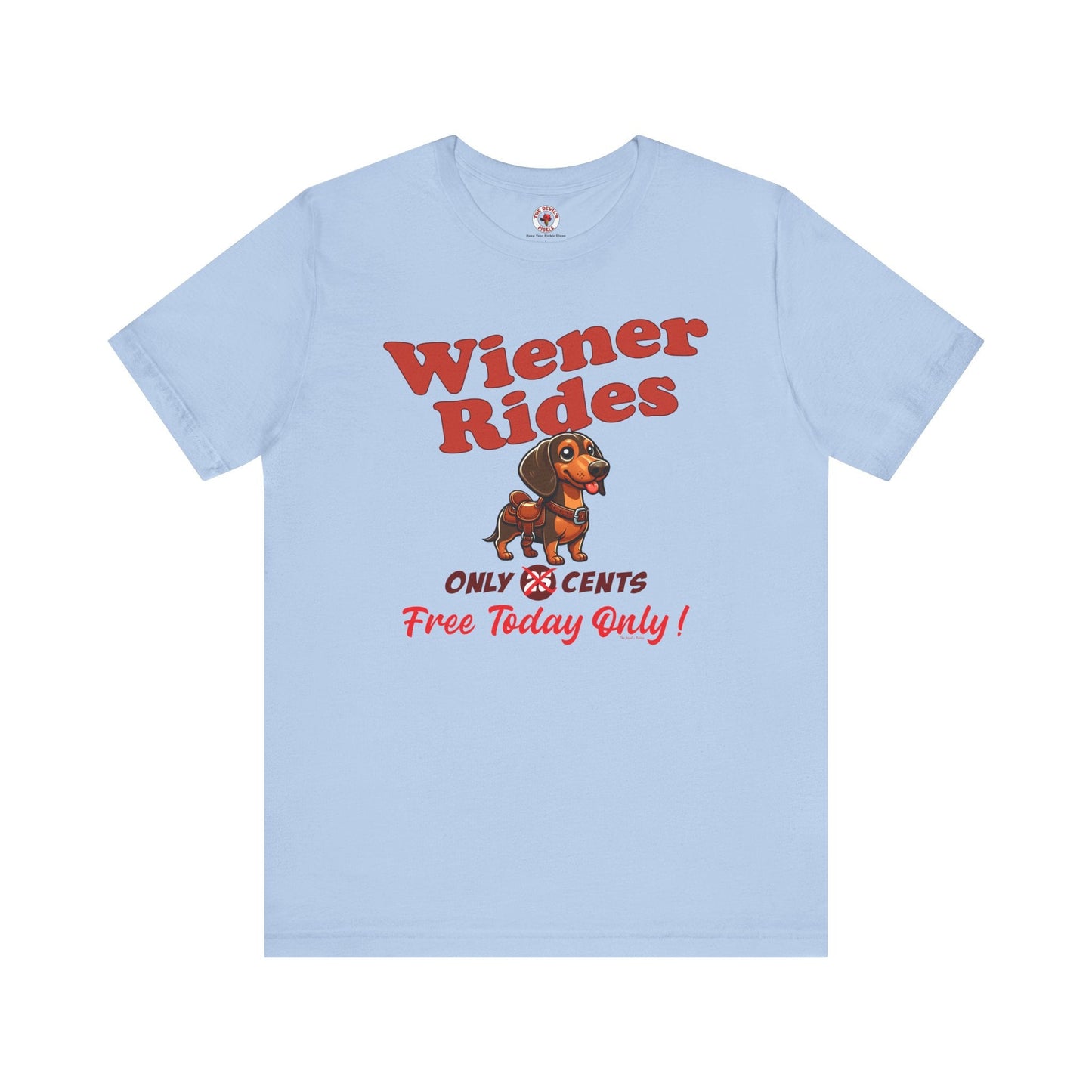 Free Wiener Rides T-Shirt