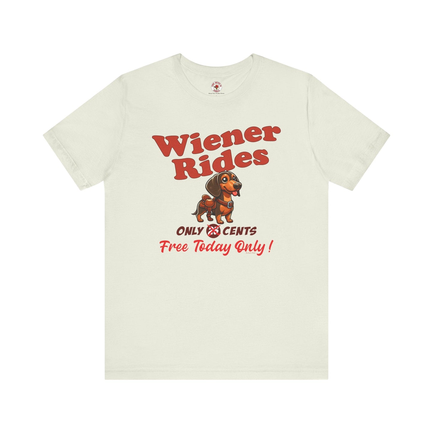 Free Wiener Rides T-Shirt