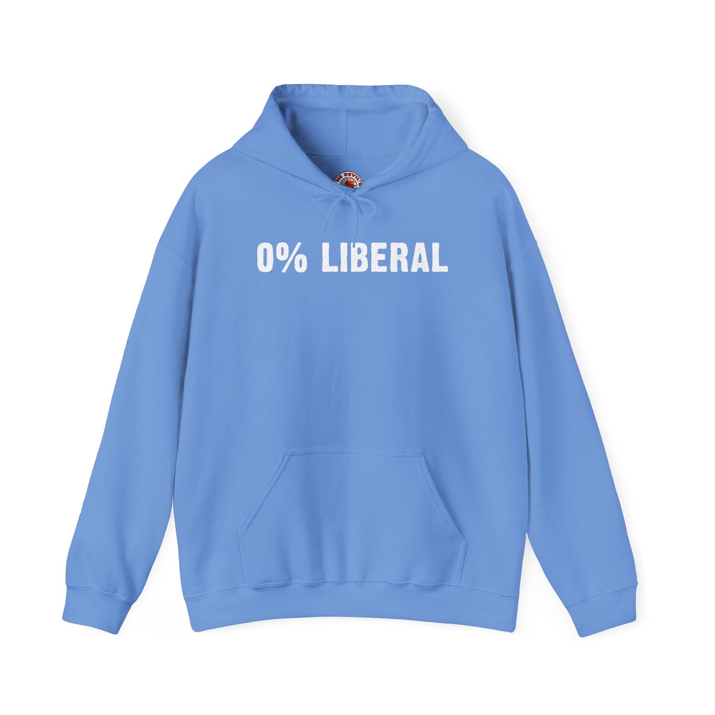 0% Liberal Hooded Sweatshirt
