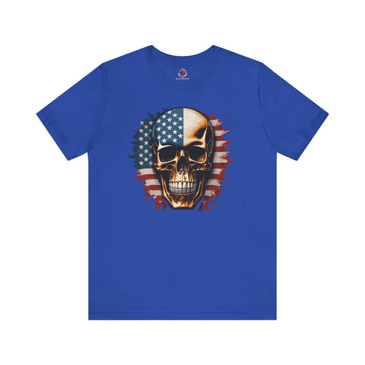 American Flag Skull T-Shirt