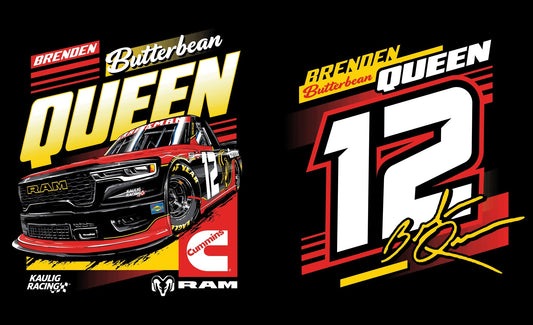 Kaulig x Ram Butterbean Queen Black Shirt
