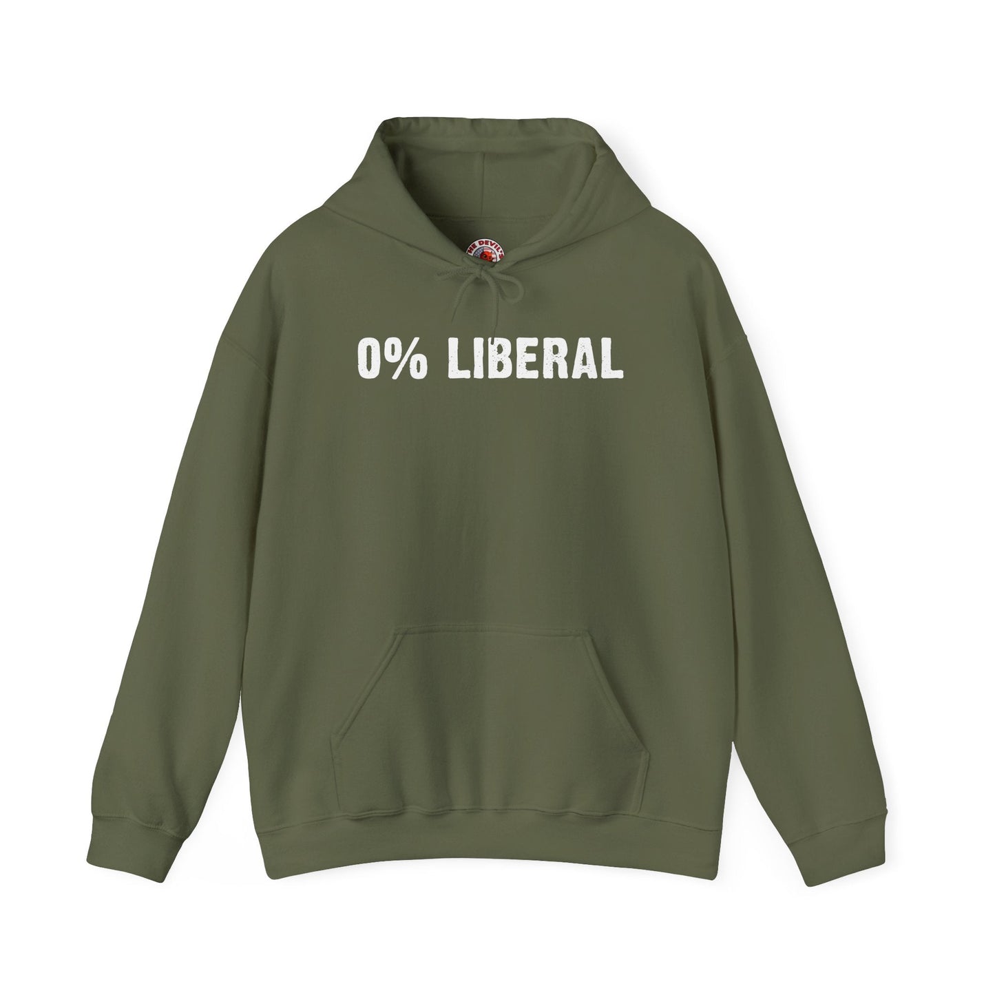 0% Liberal Hooded Sweatshirt