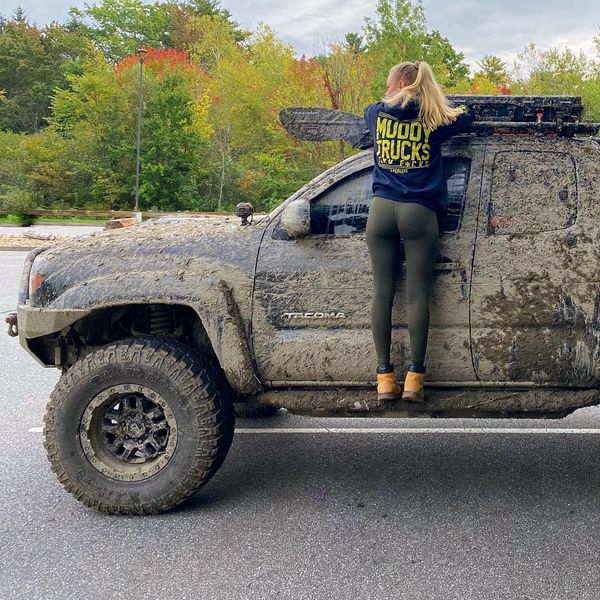 Muddy Trucks Zero F*cks Hoodie