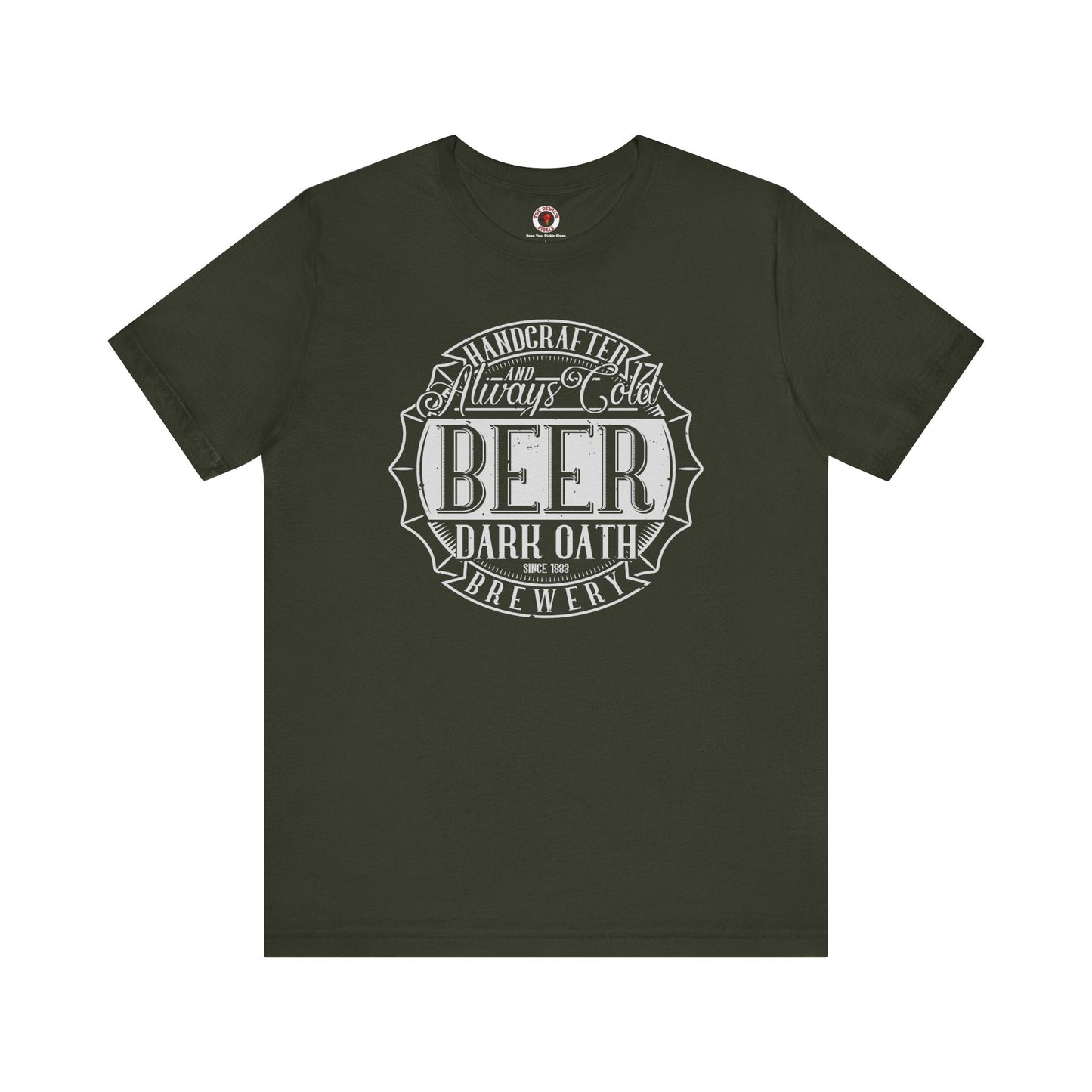 Handcrafted and Always Cold Beer T-Shirt
