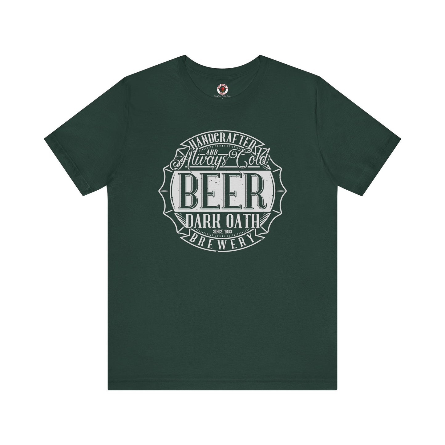 Handcrafted and Always Cold Beer T-Shirt