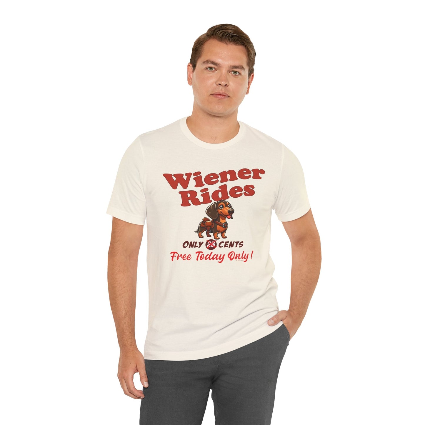 Free Wiener Rides T-Shirt