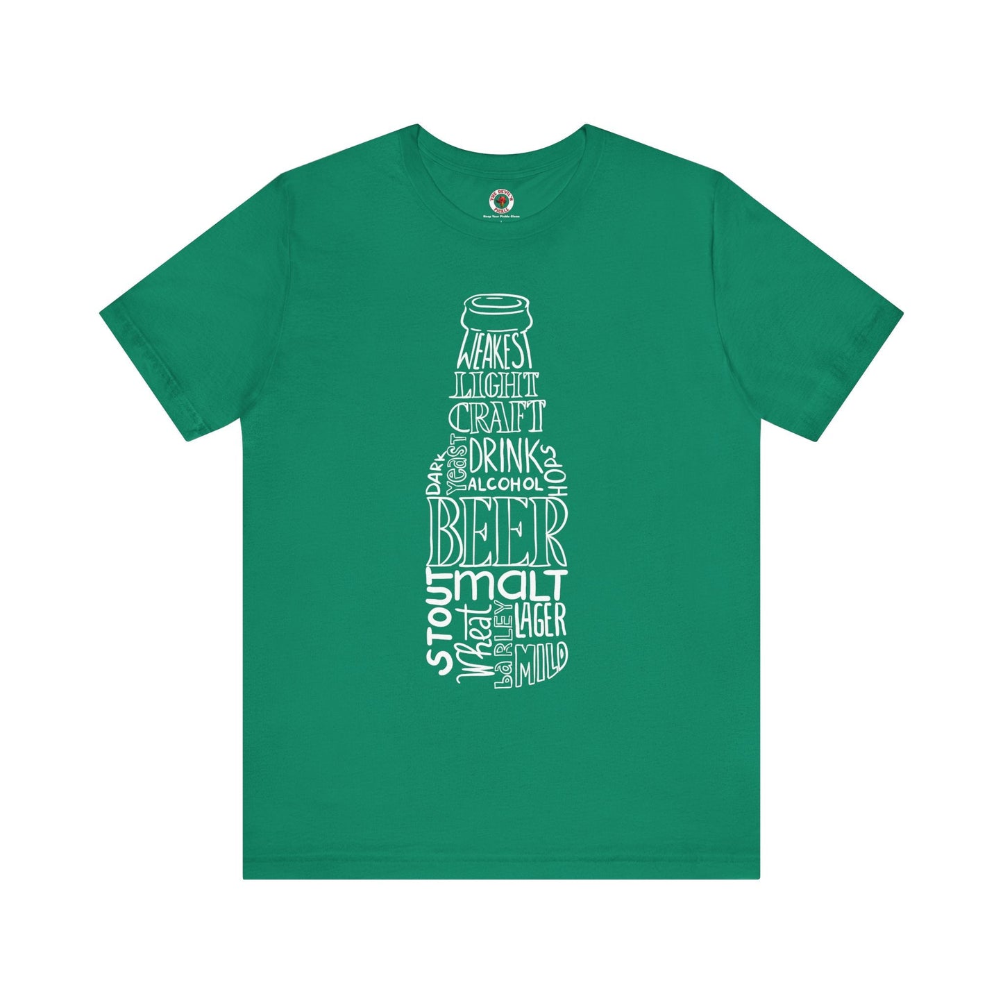 Beer Bottle of Words T-Shirt