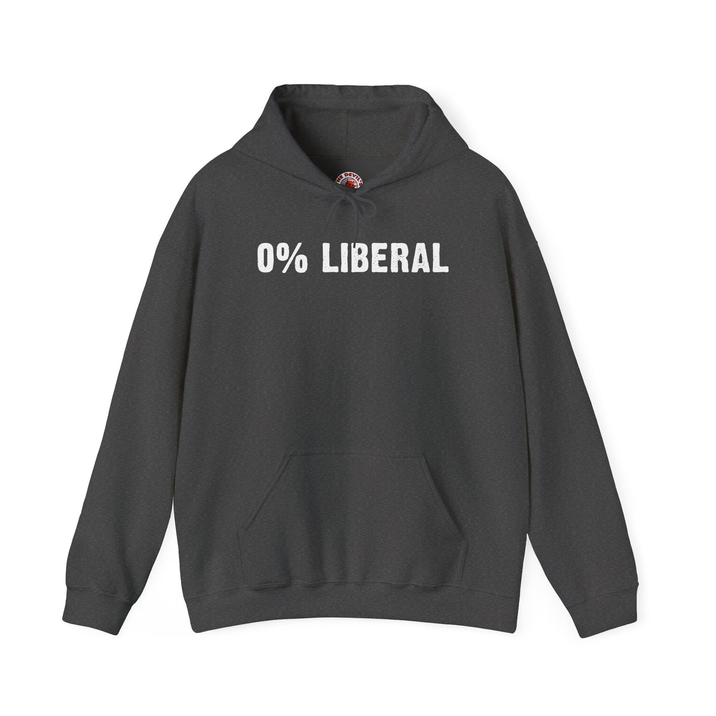 0% Liberal Hooded Sweatshirt
