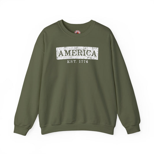 America Est. 1776 Crewneck Sweatshirt