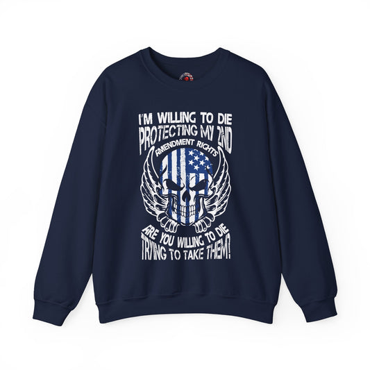 Protecting My 2nd Amendment Rights Crewneck Sweatshirt
