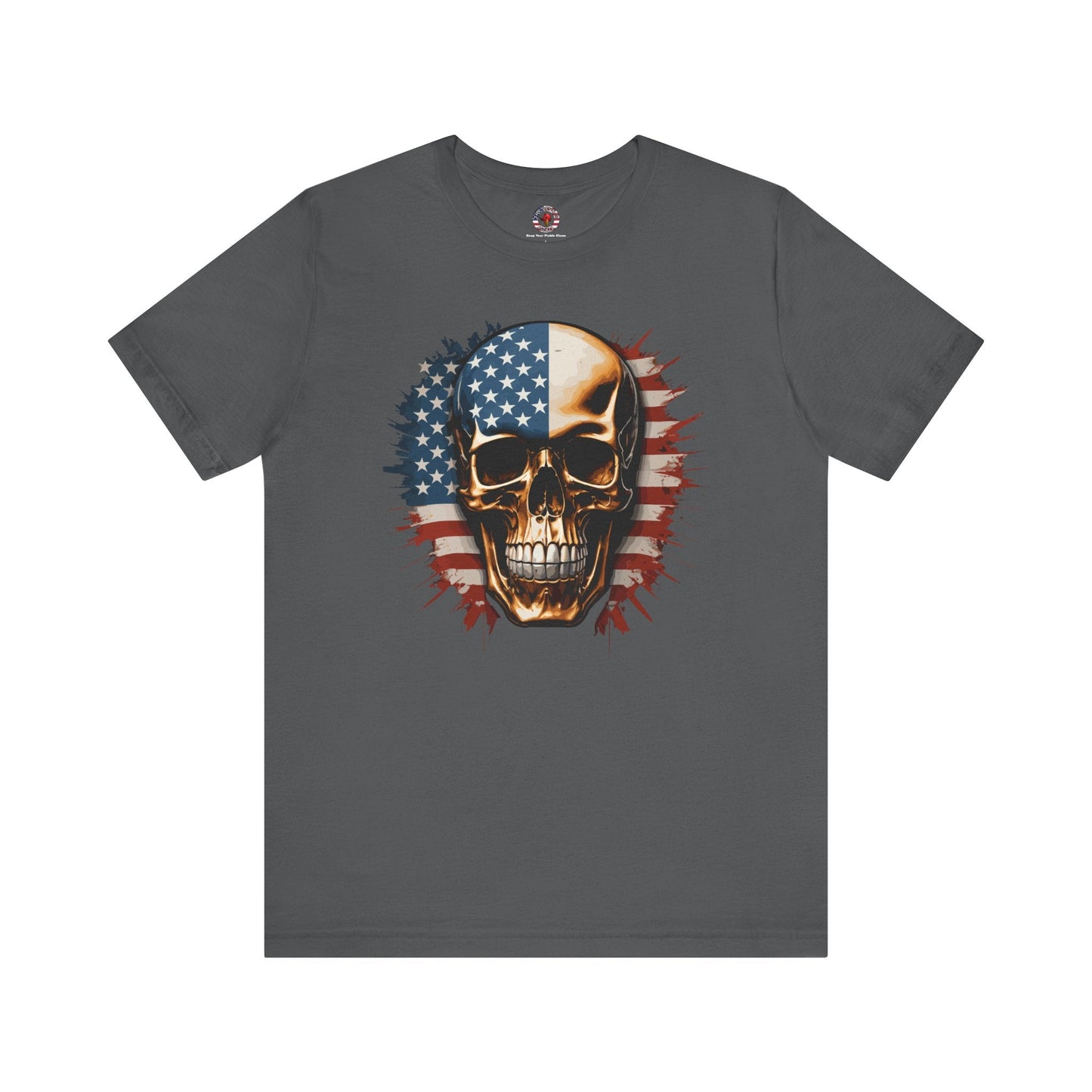 American Flag Skull T-Shirt