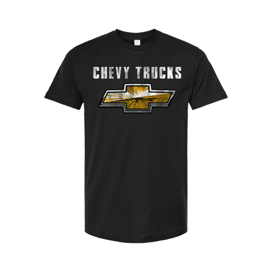 Chevy Trucks Gold Bowtie T-Shirt