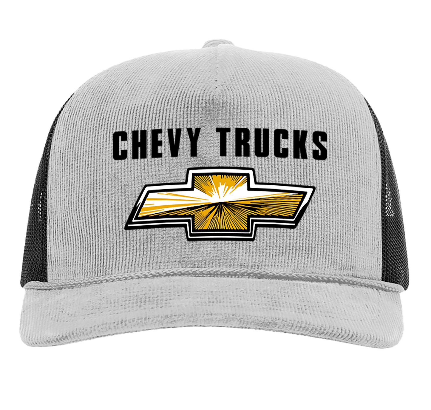 Chevy Trucks "Gold Bowtie" Corduroy Snapback Hat