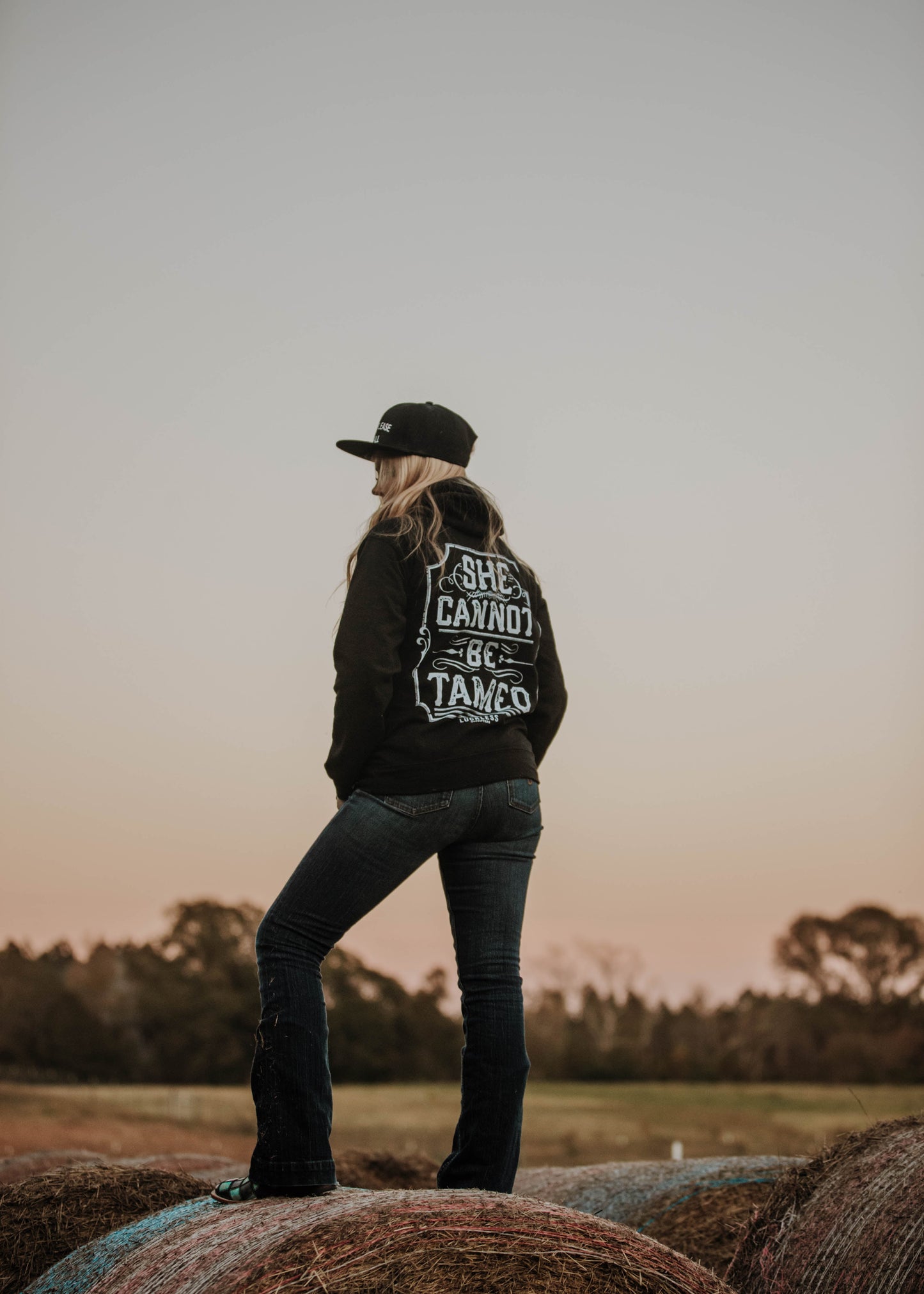 She Cannot Be Tamed Hoodie | Black
