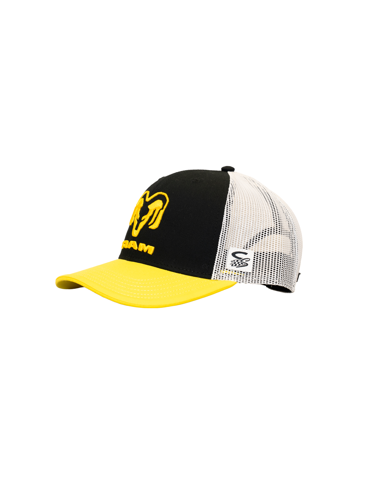Ram x Kaulig Black/White Yellow-Bill Hat26-RAM-KAULIG-QT-20B