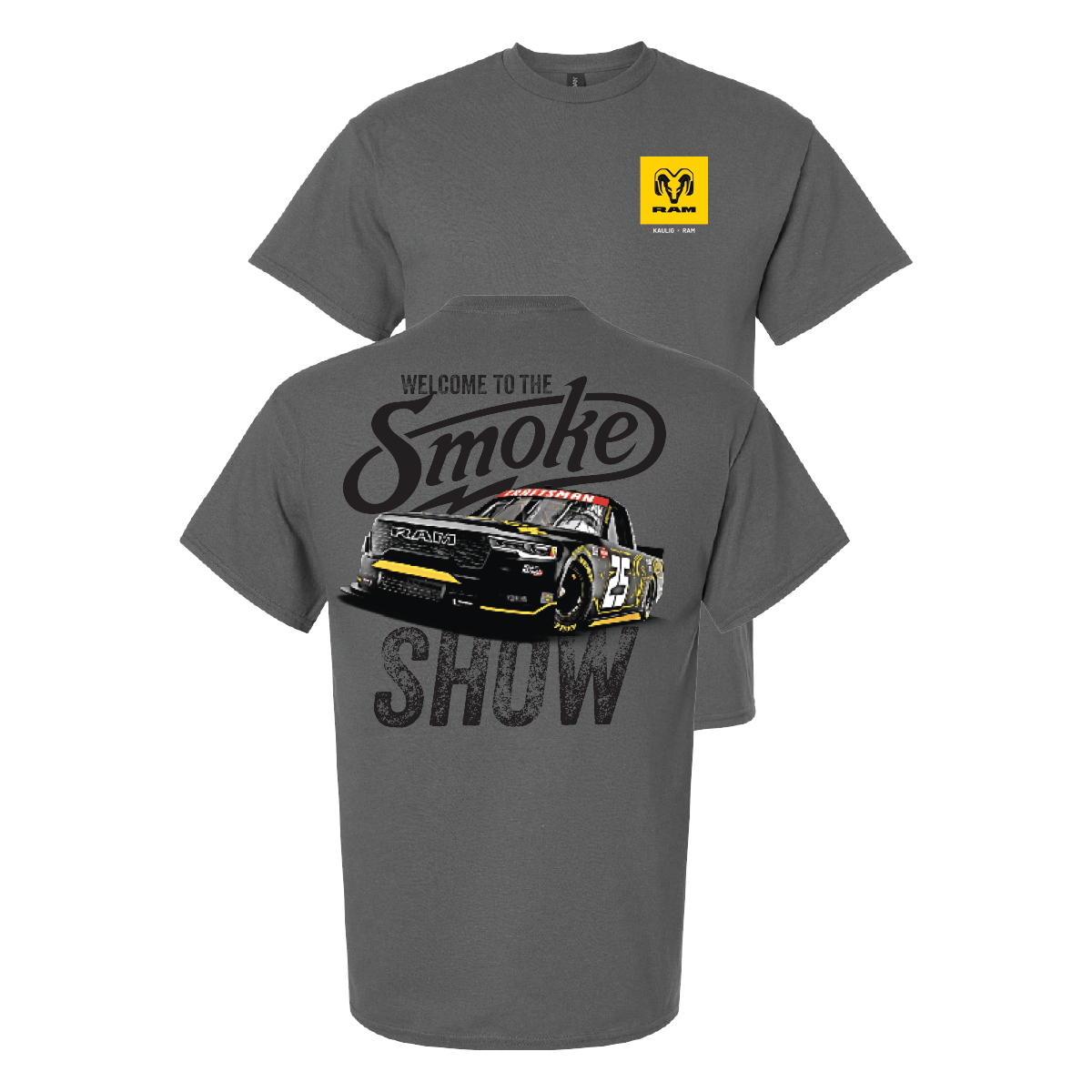 Kaulig Racing x Ram Tony Stewart #25 Smoke Show T-Shirt (Pre-Order)