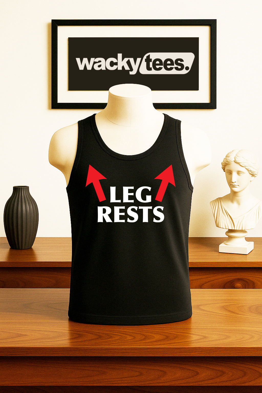 Leg Rests Arrows Funny Adult Humor Graphic Tee Shirt
