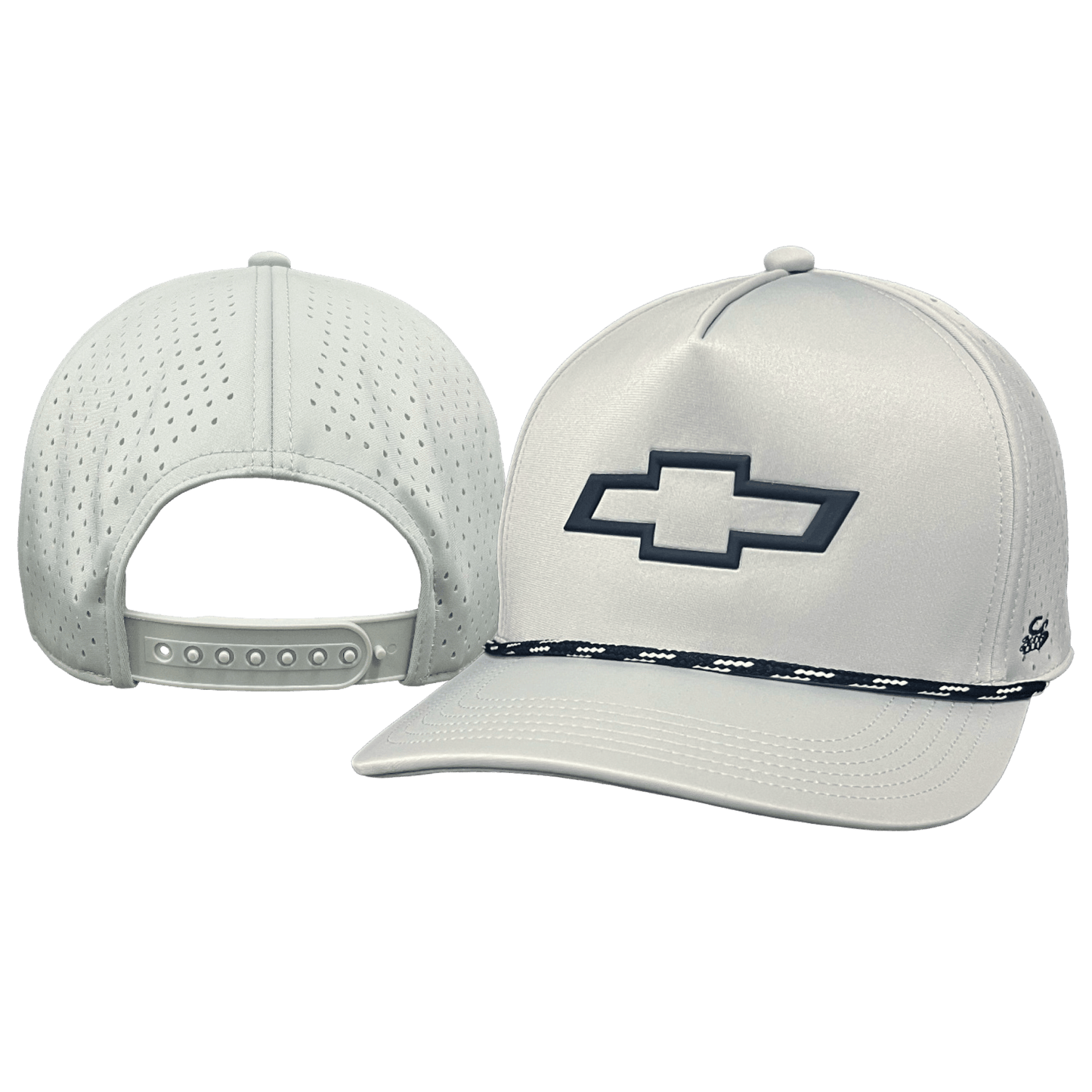 Chevrolet "Neoprene 3D Bowtie" Perforated Snapback Hat