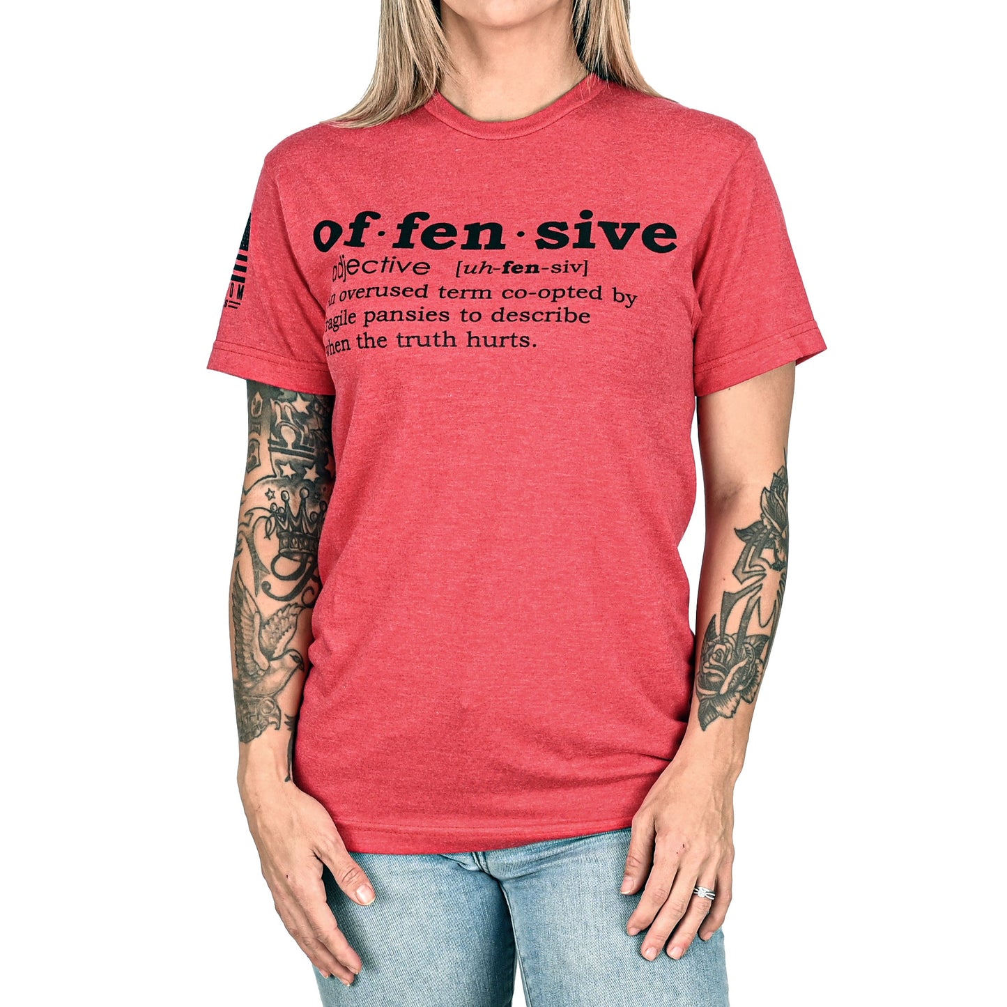 Women's Offensive Defined Boyfriend Fit T-Shirt