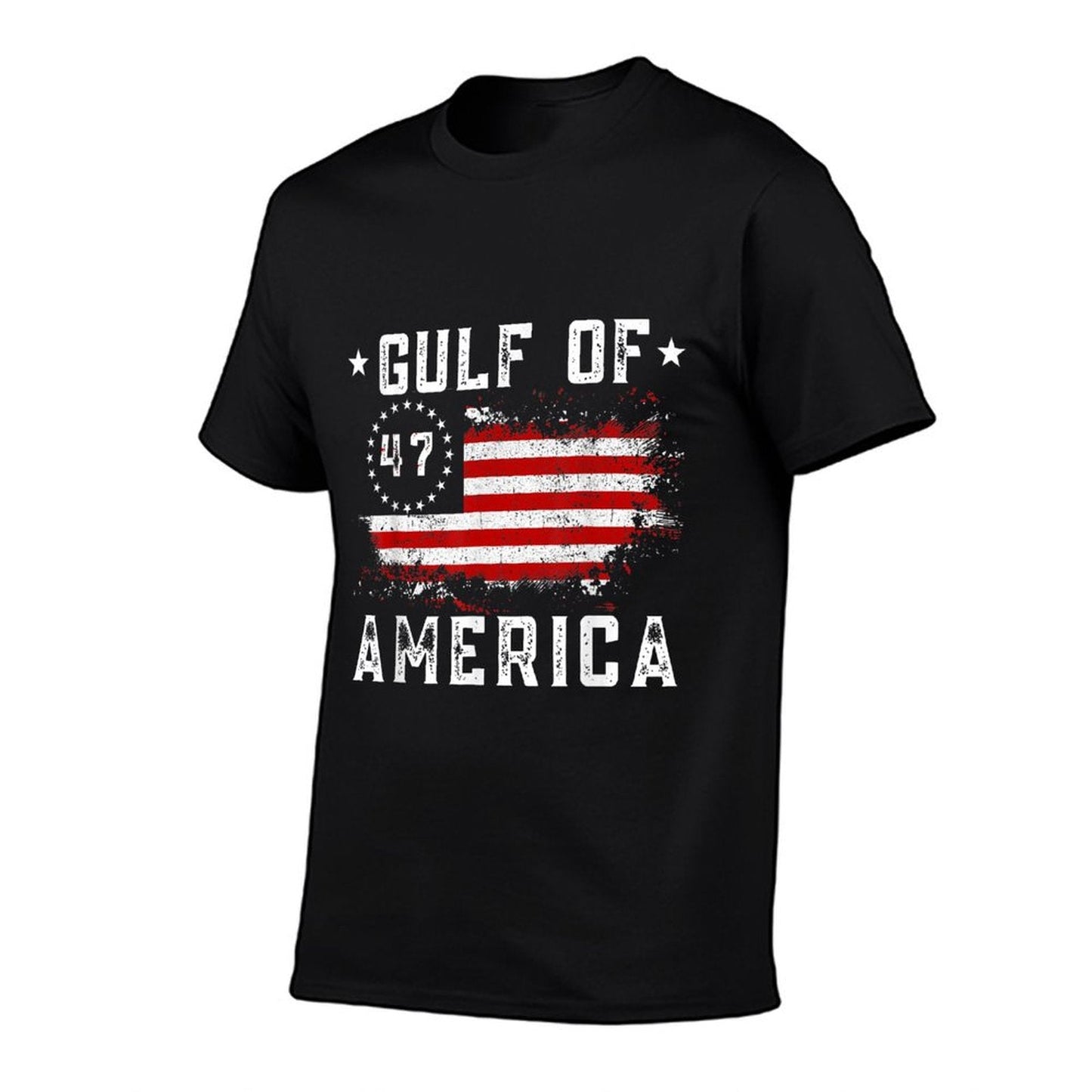 Gulf Of USA America Funny USA Flag for Men Women Vintage-inspired T-Shirt