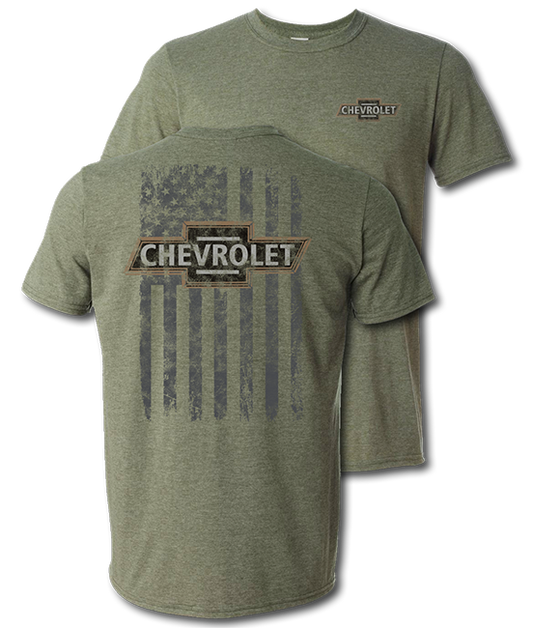 Chevy Heritage American Flag T-Shirt