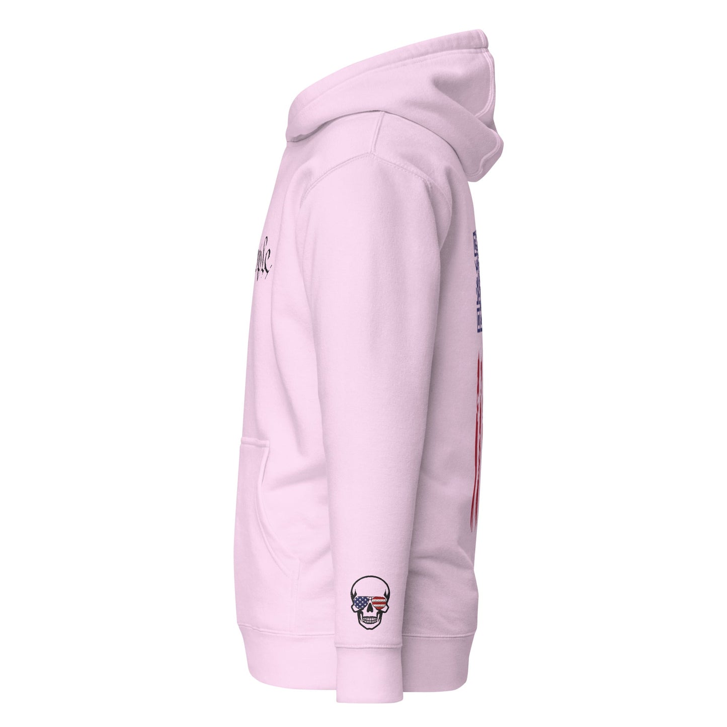 We the People Embroidered + easter-egg QR Code - Trump Dance - Unisex comfy Hoodie
