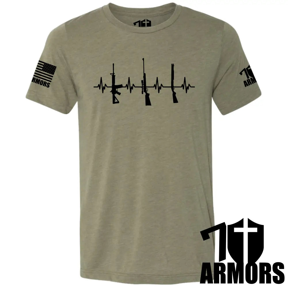 HEARTBEAT OF LIBERTY T-SHIRT