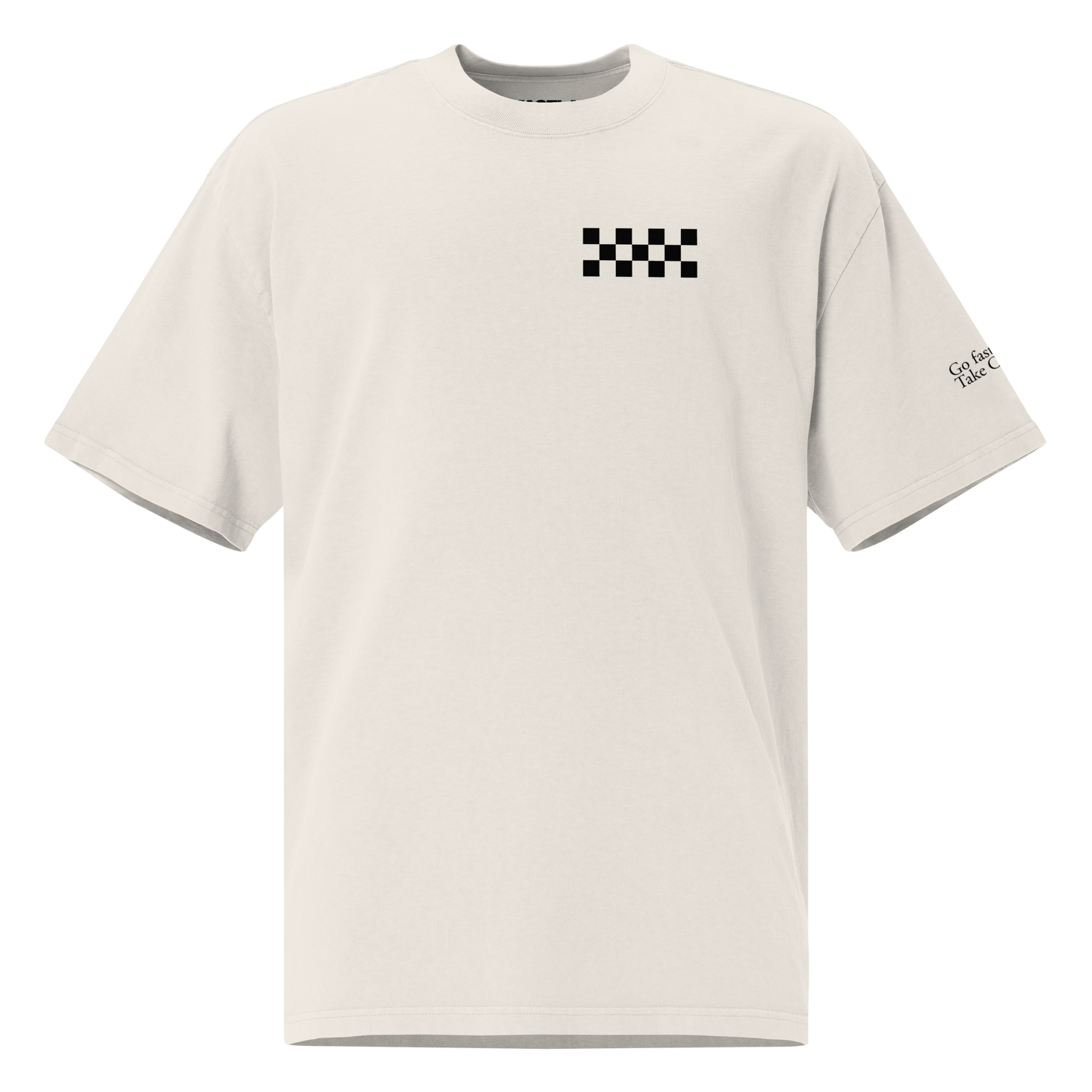 FastLap Supply Checkers or Wreckers - oversized faded t-shirt
