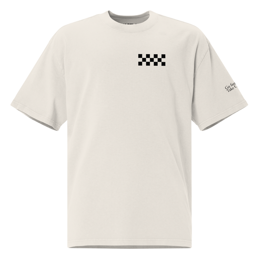 FastLap Supply Checkers or Wreckers - oversized faded t-shirt