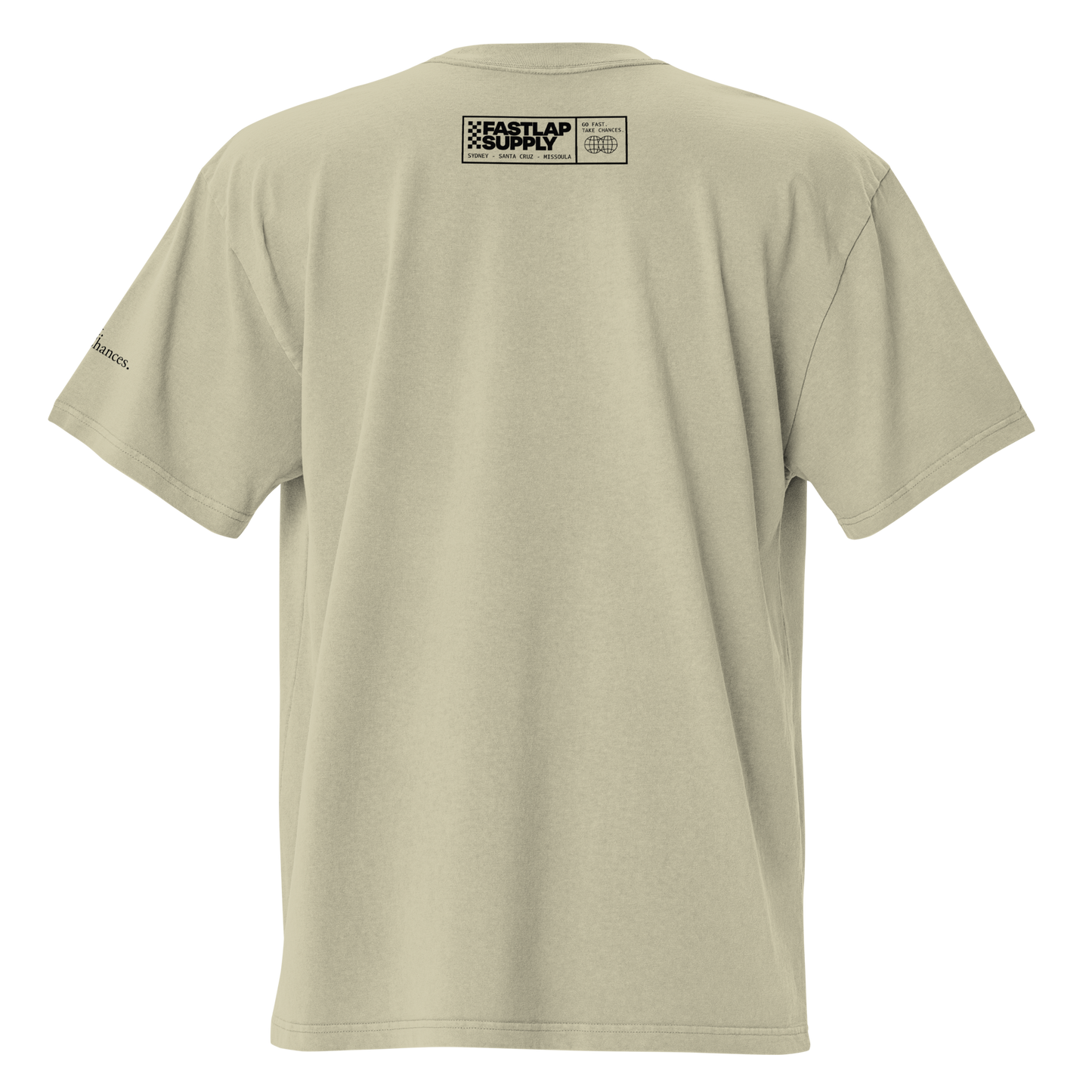 FastLap Supply Checkers or Wreckers - oversized faded t-shirt