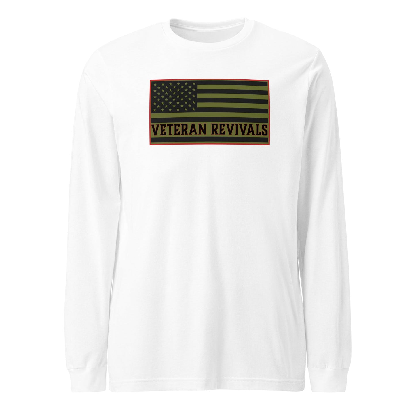 Subdued Stars and Stripes Long Sleeve Shirt