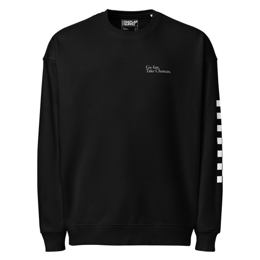 FastLap Supply Go Fast. Take Chances. - Crewneck Sweatshirt.